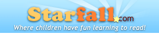 Starfall.com, Where children have fun learning to read!